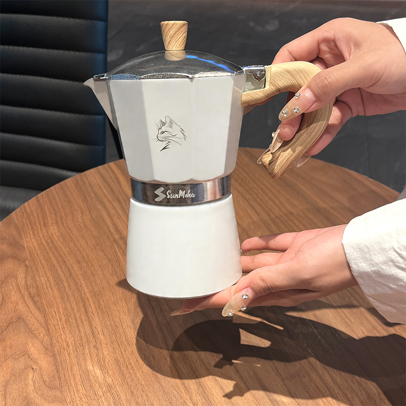 Coffee Equipment Wholesale - Moka Pot 3/6 Fincan - Gazlı