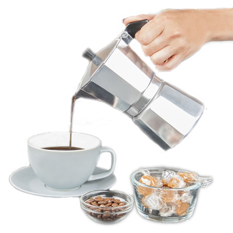 Coffee Equipment Wholesale - Alüminyum Espresso Makinesi Latte Kahve Makinesi