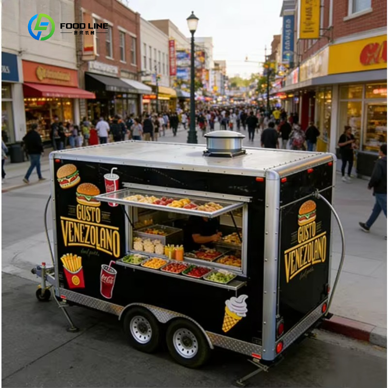 Coffee Van Equipment - Kare Şeklinde Restoran Ekipmanları Hot Dog