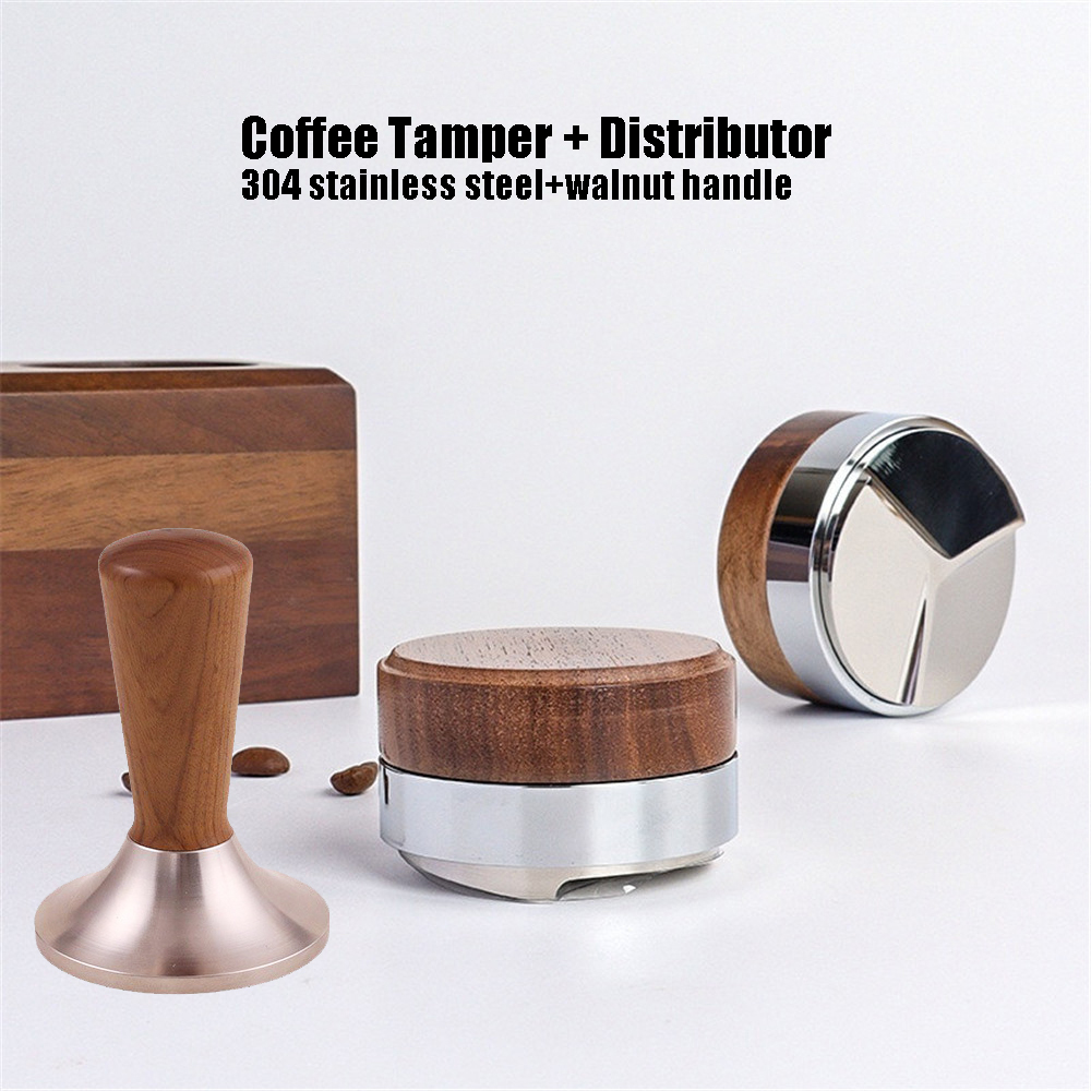 Espresso Tamper Set - 51 53 58.5mm Kahve Sabotaj Kahve