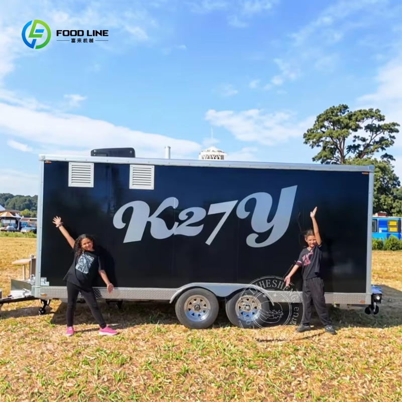 Coffee Van Equipment - Yeni Mobil Kahve Römorku Yiyecek Arabaları