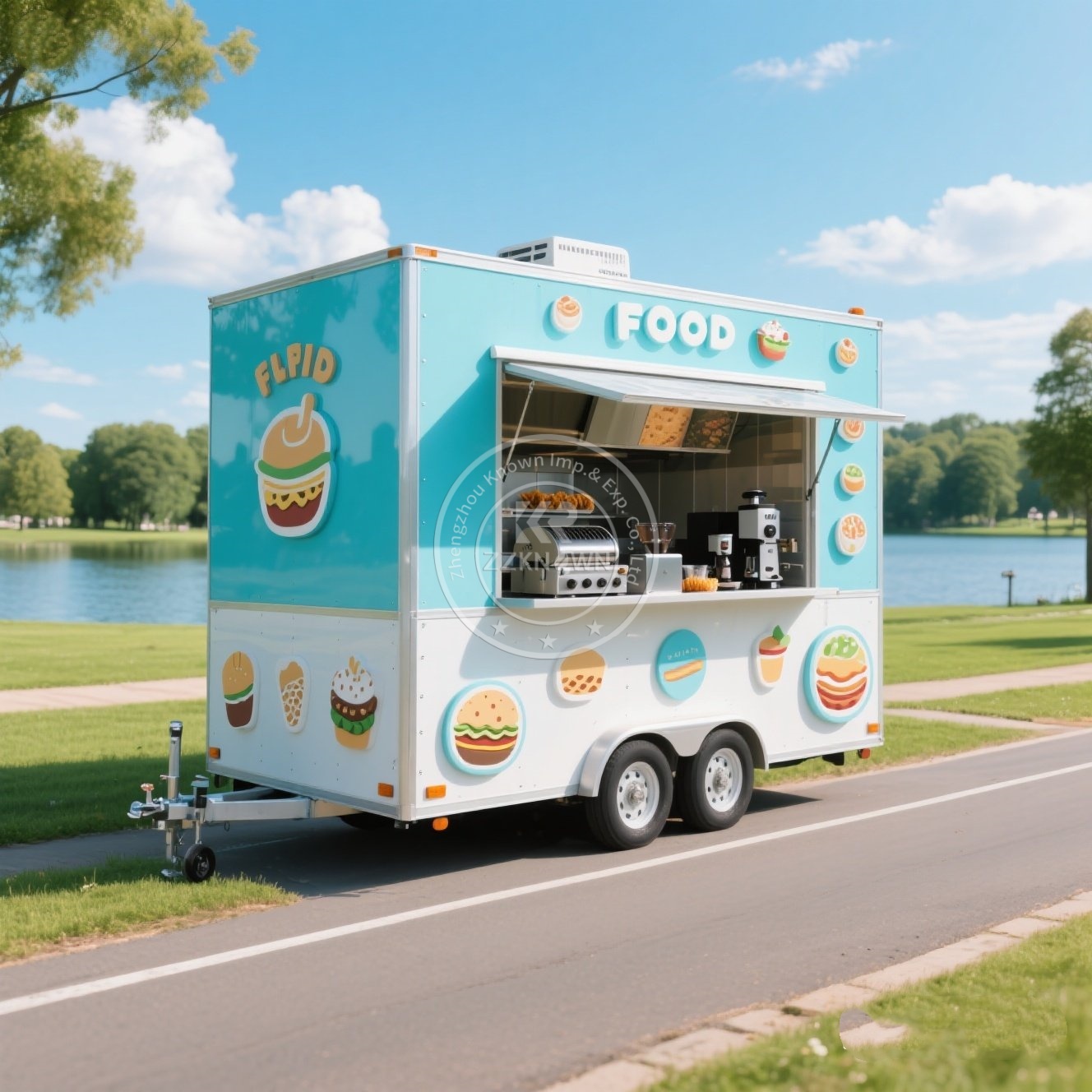 Coffee Van Equipment - Gıda Römorku Kamyon Dondurma Kahve Aperatif