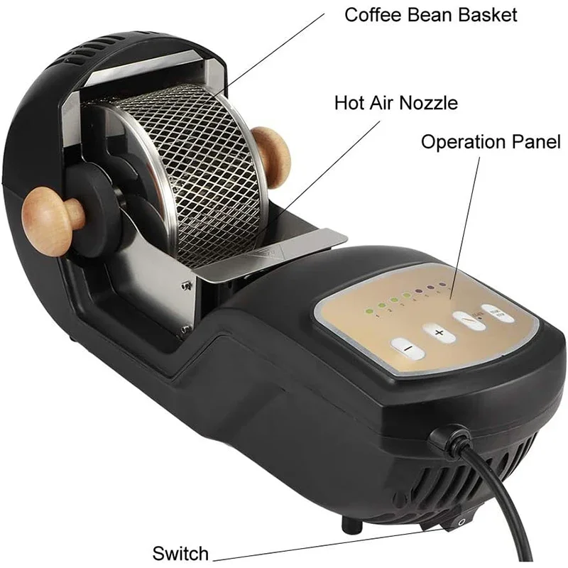 Coffee Equipment Philippines - El Yapımı 300G Kapasiteli 1600W Taşınabilir