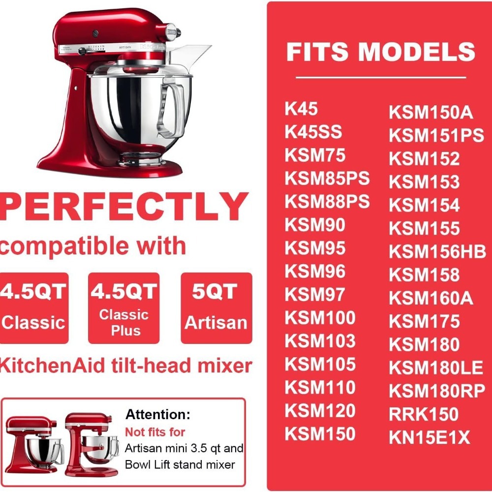 4.5-5 QT Mikser Kasesi Paslanm - Kitchenaid Mixer Artisan 5Qt incelemesi ve fiyatı