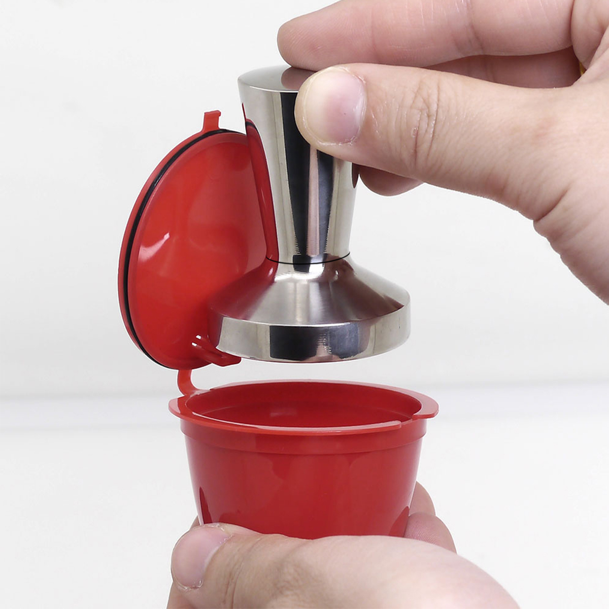 Paslanmaz Çelik Akıllı Dolce G - Espresso Tamper Set incelemesi ve fiyatı