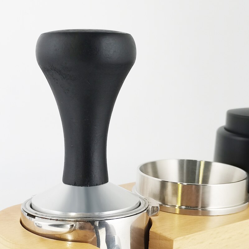 Siyah ahşap saplı 1 adet 51/53 - Espresso Tamper Set incelemesi ve fiyatı
