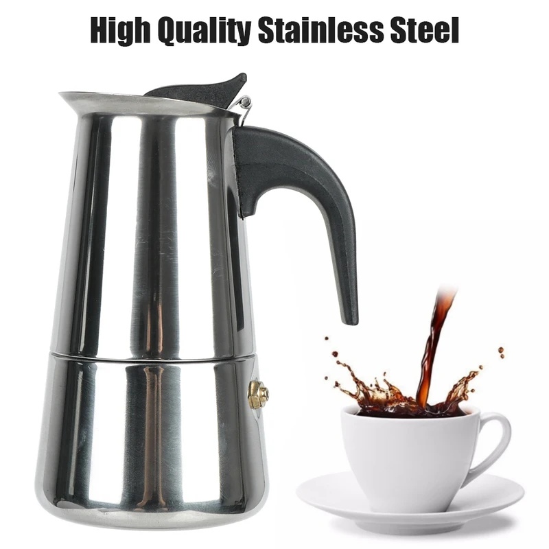 Çok Kaplı Paslanmaz Çelik Moka - Coffee Equipment Wholesale incelemesi ve fiyatı