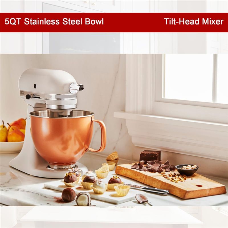 A27F-5 QT Paslanmaz Çelik Miks - Kitchenaid Mixer Artisan 5Qt incelemesi ve fiyatı