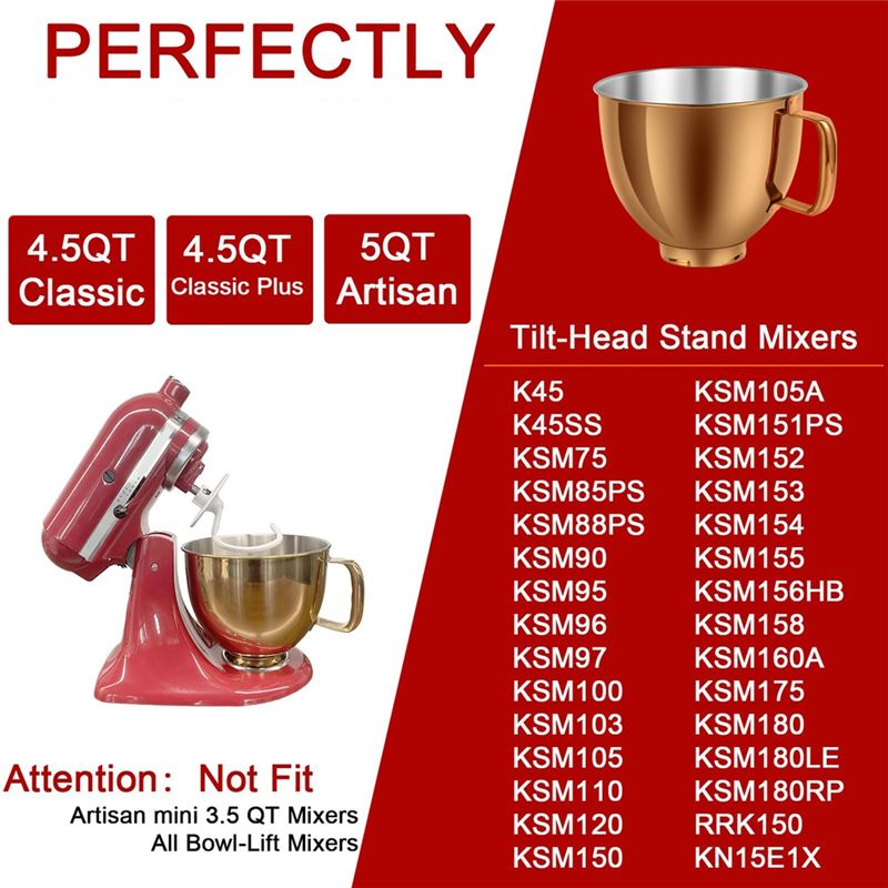A27F-5 QT Paslanmaz Çelik Miks - Kitchenaid Mixer Artisan 5Qt incelemesi ve fiyatı
