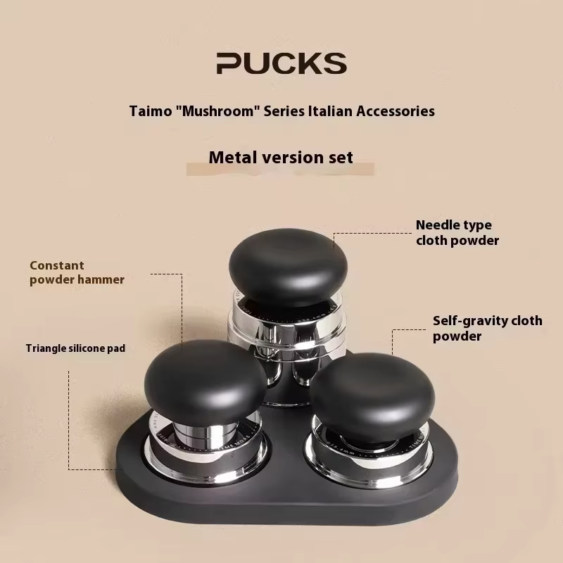 Timemore Mushroom Serisi Espre - Espresso Tamper Set incelemesi ve fiyatı