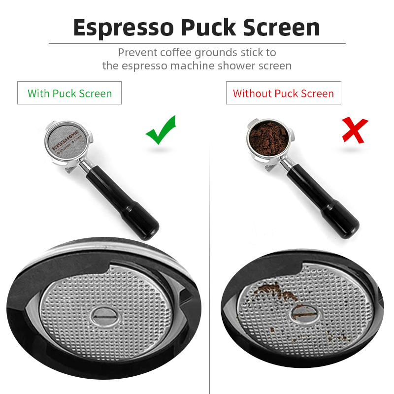 Kahve Puck Ekran 51mm 53.5mm 5 - Coffee Equipment Wholesale incelemesi ve fiyatı
