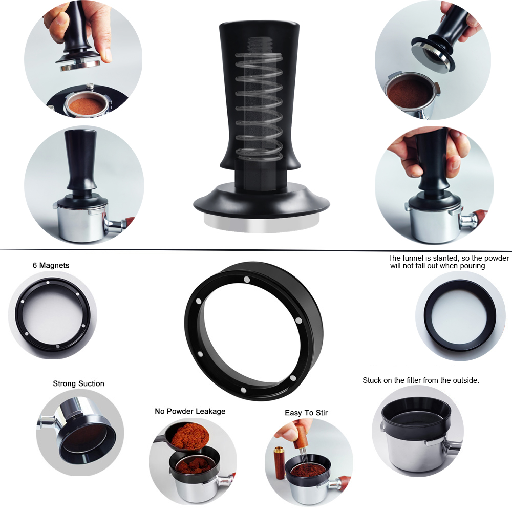51/53/58mm Espresso Sabotaj, 5 - Espresso Tamper Set incelemesi ve fiyatı