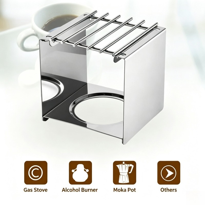 Paslanmaz Çelik Kare Kahve Oca - Coffee Equipment For Camping incelemesi ve fiyatı