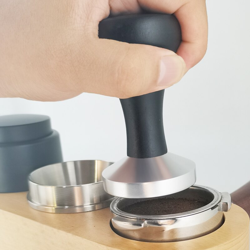 Siyah ahşap saplı 1 adet 51/53 - Espresso Tamper Set incelemesi ve fiyatı